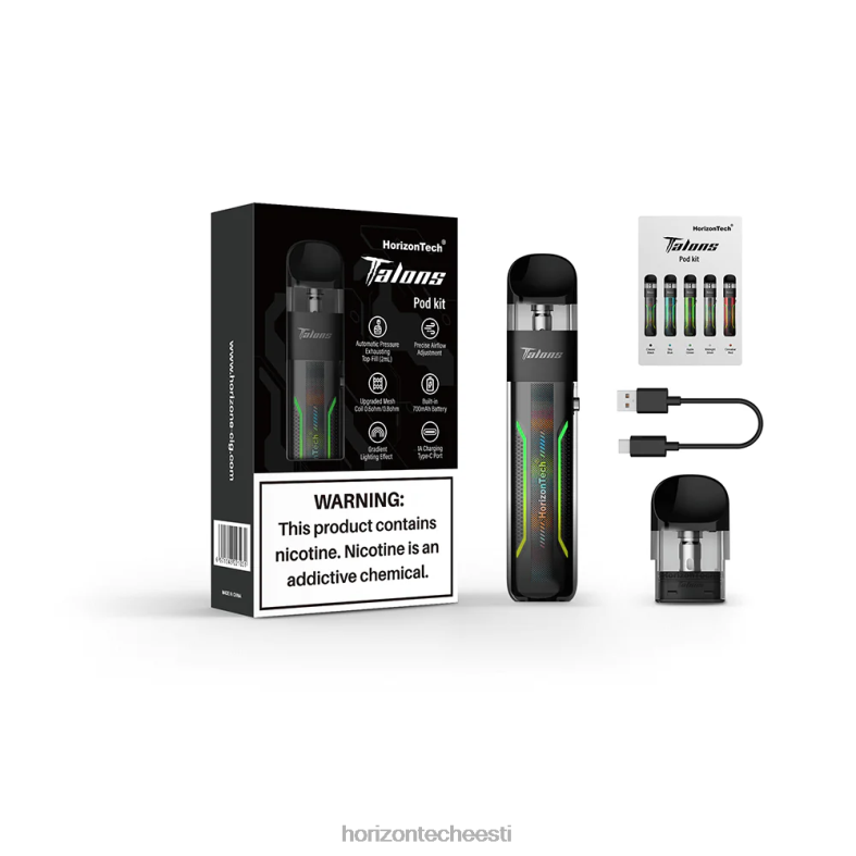 2JXRL21 HorizonTech Talons stardikomplekt HorizonTech Eesti - klassikaline must
