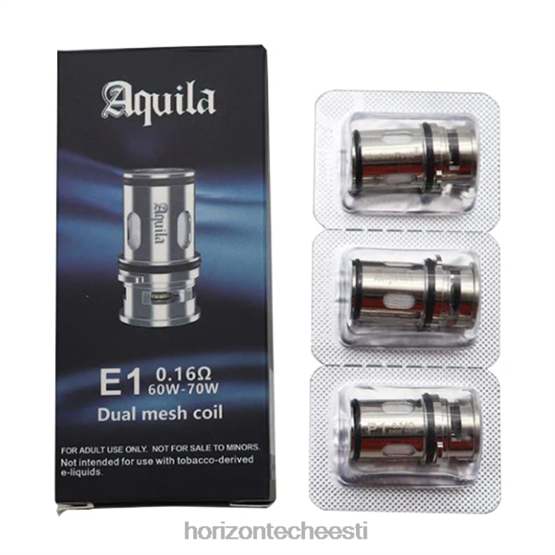 2JXRL13 HorizonTech Aquila mähis (3-pakk) HorizonTech vape Eesti - e2 - 0,14 oomi (3-pakk)