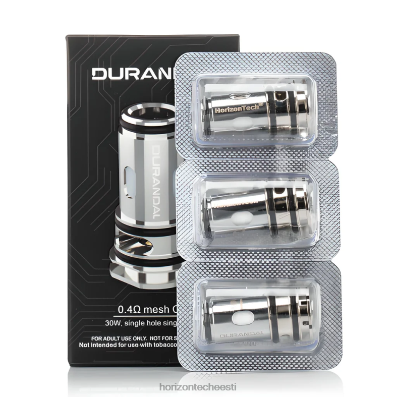 2JXRL15 HorizonTech Durandal poolid (3-pakk) Horizon Tech coils - 0,4 oomi (3 pakk)