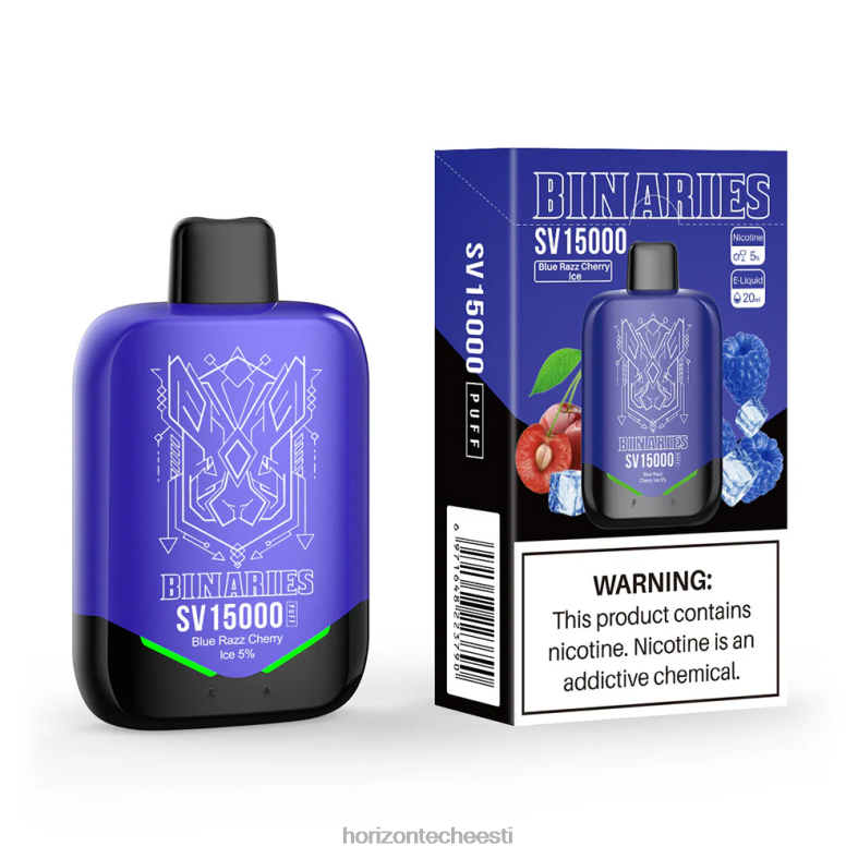 2JXRL3 HorizonTech Binaries Cabin ühekordne sv HorizonTech vape Eesti - sinine razz kirsijää