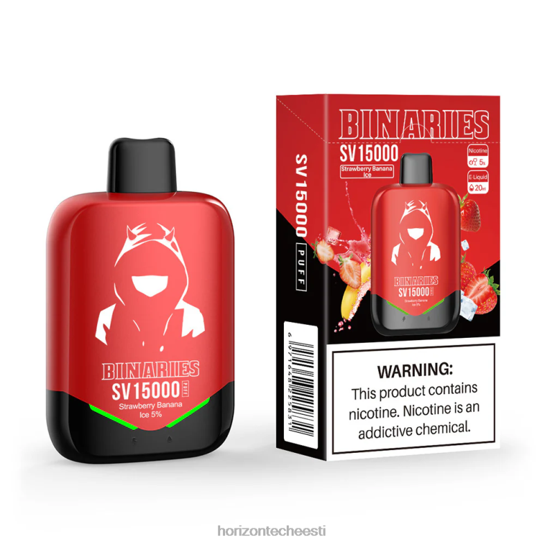 2JXRL93 HorizonTech Binaries Cabin ühekordne sv HorizonTech vape Eesti - maasika banaanijää