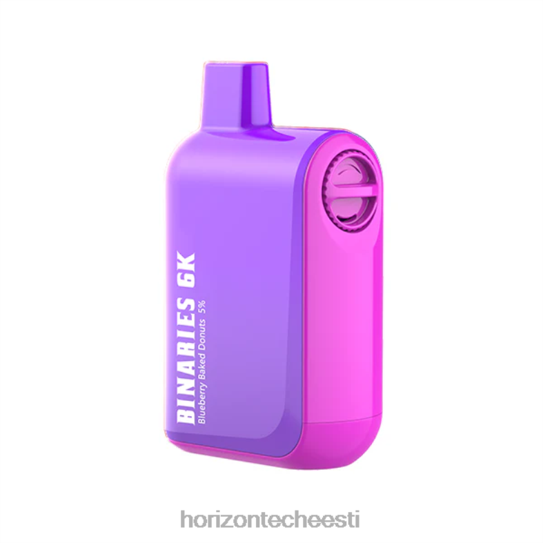 2JXRL35 HorizonTech Binaries Cabin ühekordne 15ml Horizon Tech coils - mustikas küpsetatud sõõrik